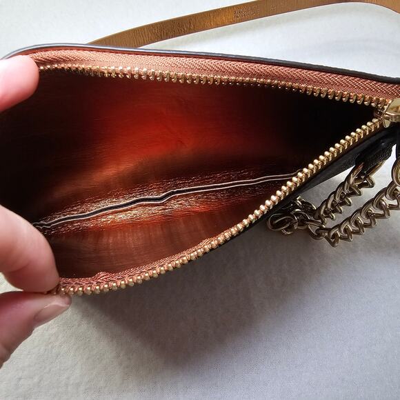 Michael Kors Monogrammed Brown Belt Bag Size Small - Picture 5 of 9